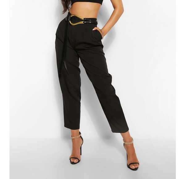 Pleated Peg Pants - Picture 2 of 3